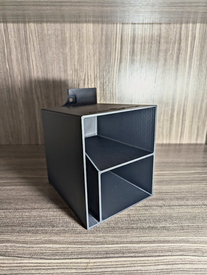 Honda S2000 Glove Box Organizer Document Slot in Black, 3D printed ASA