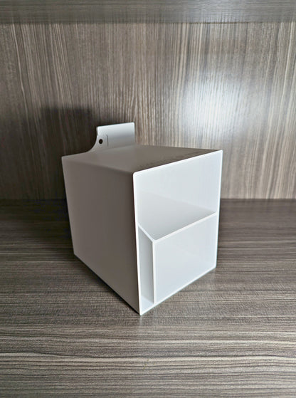 Honda S2000 Glove Box Organizer Document Slot in White, 3D printed ASA