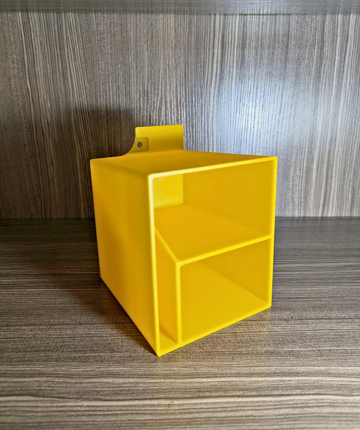 Honda S2000 Glove Box Organizer Document Slot in Yellow, 3D printed ASA