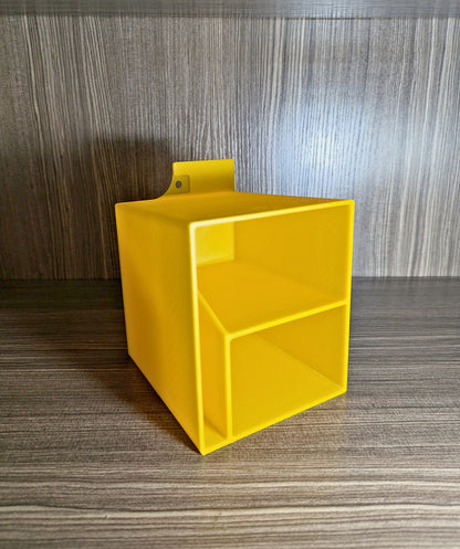 Honda S2000 Glove Box Organizer Document Slot in Yellow, 3D printed ASA